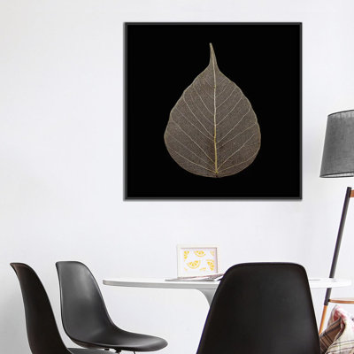 Feuille brune par PhotoINC Studio - Estampe numérique sur toile tendue avec châssis