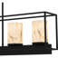 Luminaire pour îlot noir mat 5 lumières Myleigh