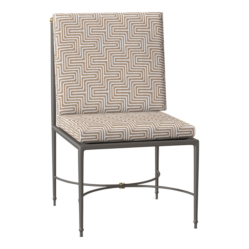 Chaise d'appoint en aluminium Roma, Pas de soudure, Perigold clé personnage minéral
