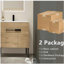 Meuble-lavabo de 30 pouces avec lavabo, meuble-lavabo autoportant ou flottant en option: conversion 30 * 18-120102293