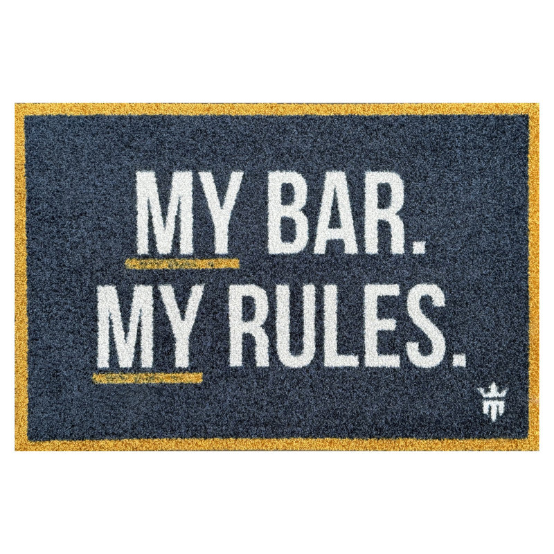 Tapis de sol Latitude My Bar, My Rules Latitude Run®