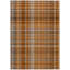 Tapis extérieur lavable antidérapant à carreaux en terre cuite 10 pi x 14 pi