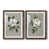 Papier, cadre noyer