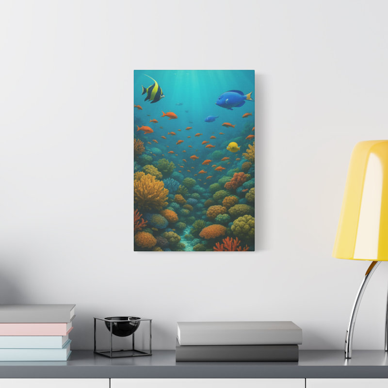 Apel Single Picture Frame Print on Canvas, 45.72 cm H x 30.48 cm W