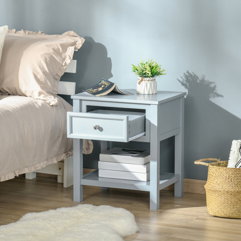 Nabil Side Table with Storage