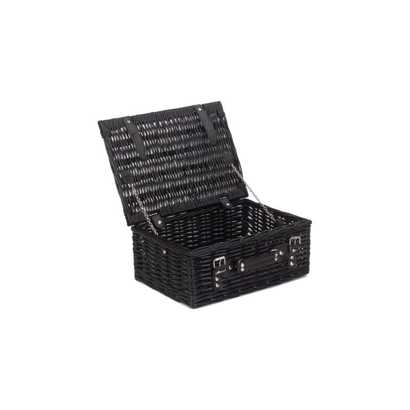 14" Empty Wicker Hamper