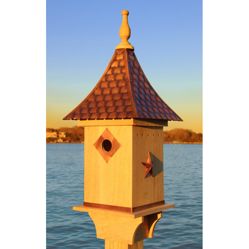 Cabane à oiseaux 29 po x 14 po x 14 po Sansa Villa