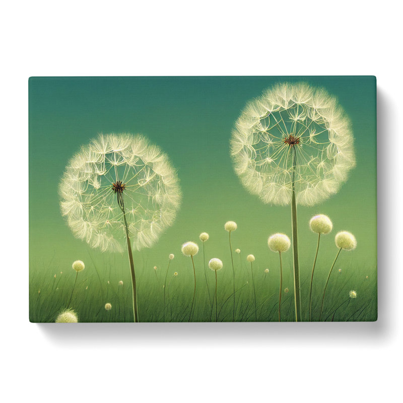 Dandelion Field Vol.1 - Wrapped Canvas, 50cm H x 76cm W x 3cm D