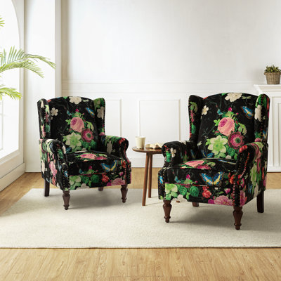 Fauteuil d'appoint à oreilles Anndi