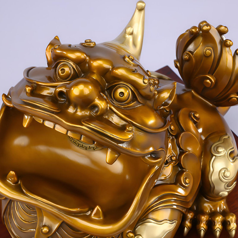 Figurine luxueuse Pi Xiu - Décoration intérieure sophistiquée