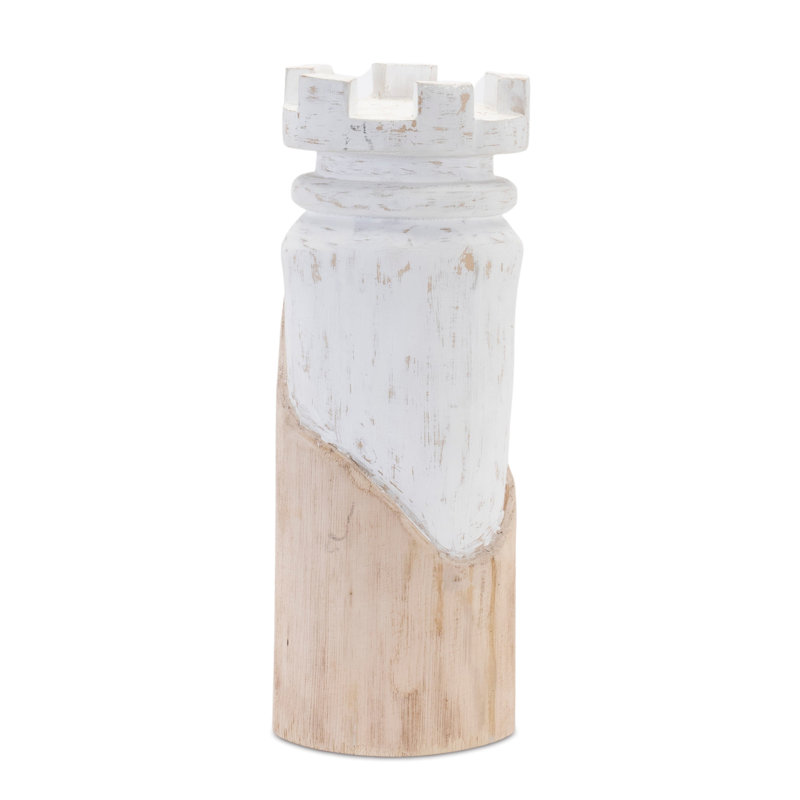 Jeu d'échecs en bois de manguier (ensemble de 2)