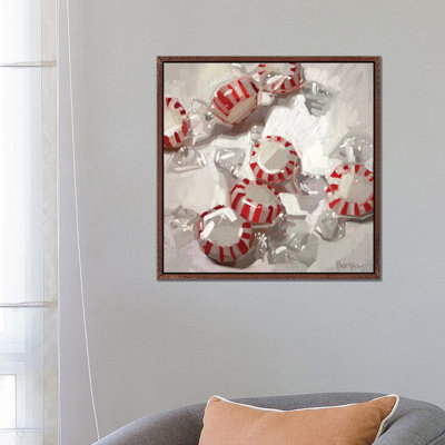 Peppermint Party 1 Piece Painting on Canvas