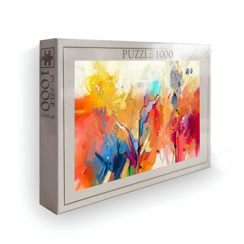 Casse-tête 1000 pièces, 26,8 po x 18,9 po | Conception 100% carton de haute qualité et éclatante | Parfait pour le plaisir en famille, le soulagement du stress et les jeux éducatifs | Cadeau pour adultes et enfants | Dimensions de la boîte: 13,2 po x 9,1 po x 2,0 po