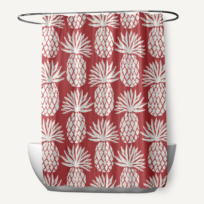 Rideau de douche simple abstrait