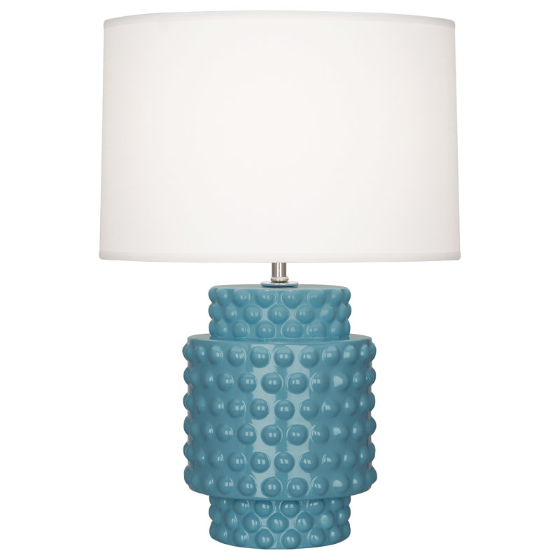 Small Dolly Accent Lamp, 21.5" H x 15" W x 15" D, Steel Blue