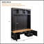 Arbre d'entrée multifonctionnel avec un design élégant pour l'organisation de la maison et l'élégance du vestibule-217792331