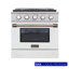 30" 4.2 cu. ft. Freestanding Gas Range with Convection Oven-73306195-73306196