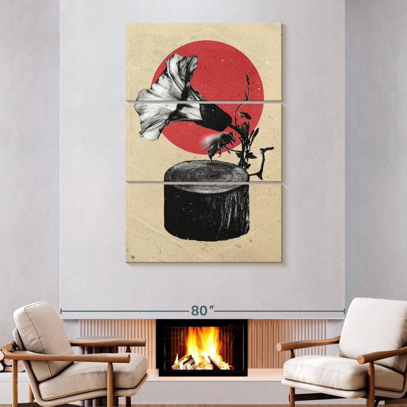 Harnek Gramophone Print, H 74 po x l 48 po