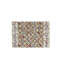 Tapis doré et beige noué à la main de haute qualité-62390149