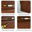 Rangement pour chaussures en aluminium brun noisette