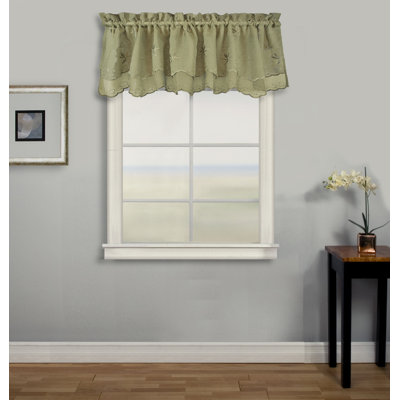 Elland Floral Scalloped Window Valance