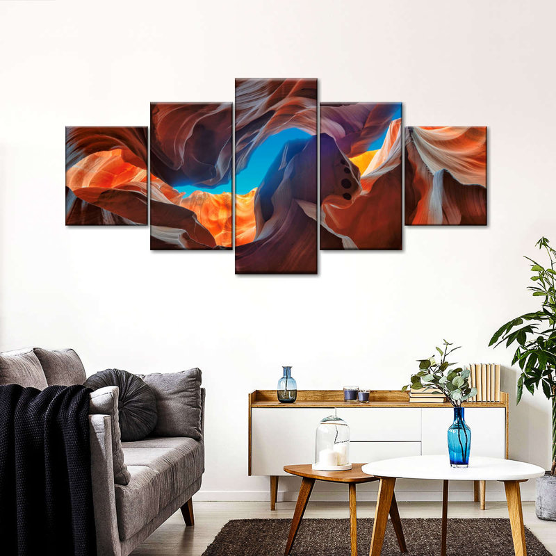 «Inside Antelope Canyon», reproduction d'art sur toile, H 80 po x l 36 po x P 1,25 po