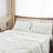 Linen Cotton Flat Sheet(White,Full)-127119713-127119709