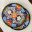 Arjeta Handmade Raining Flowers 8" Dessert Plate