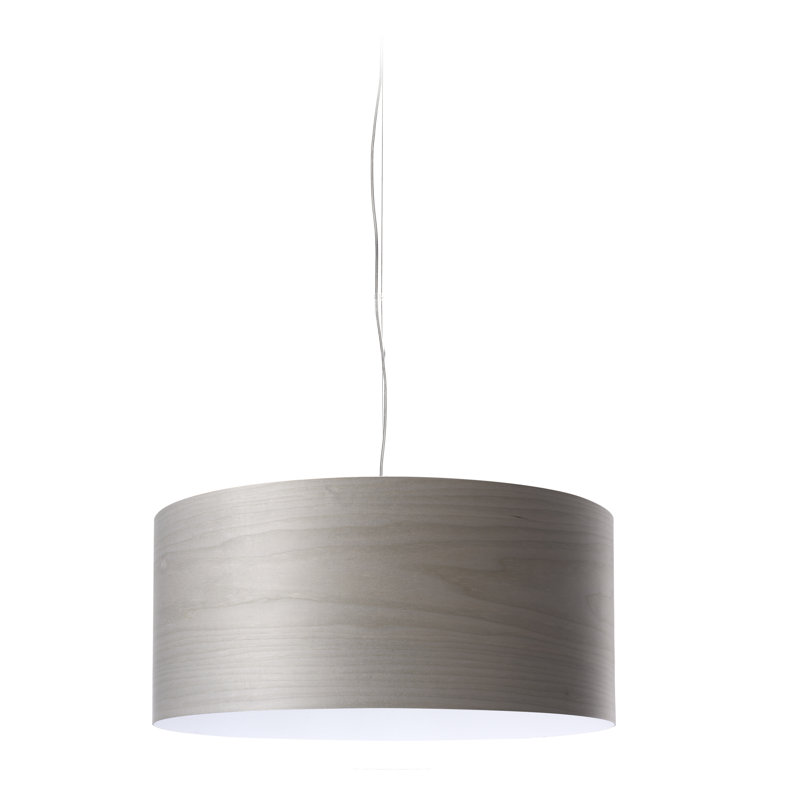 Gea LED Pendant, Gray, 2700K LED