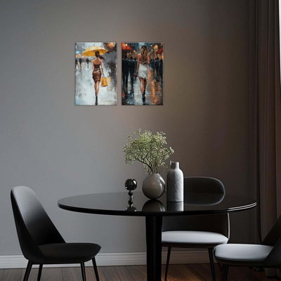 2 Piece Wrapped Canvas Print