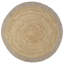 Round Mineo Solid Colour Hand Woven Area Rug-1065115476