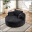 Canapé-lit simple en éponge de 55 po en chenille de 55 po, aucun assemblage requis, fauteuil-lit moderne moelleux pour le salon, la chambre à coucher, le salon et la salle de projection (pas une chaise pivotante)-54936854