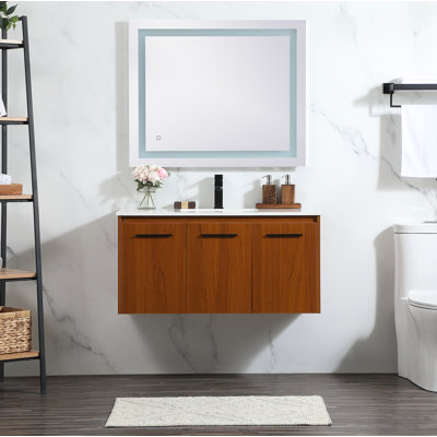 Ensemble de meuble-lavabo mural simple 40 po Goodfellow
