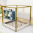 Upholstery Canopy Platform Bed with Headboard-81842946-81842948