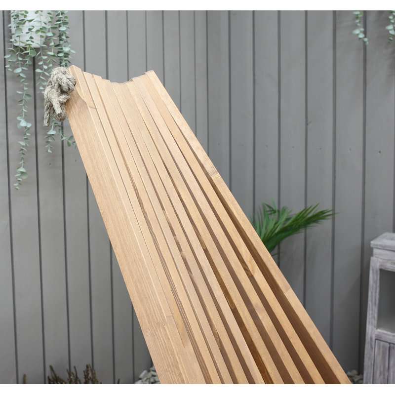 Foldable Outdoor Patio Dining Side Chair, Nut Oil