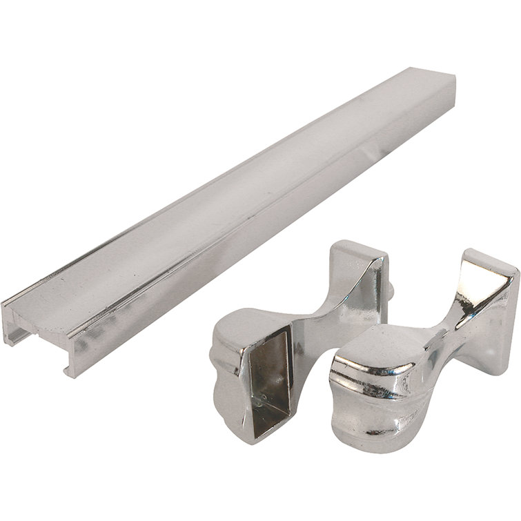 Tub Enclosure Towel Bar Kit, 3/8 In. X 3/4 In. X 32 In. Bar, Extruded