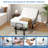 Adjustable Smart Bed Base - Remote Control, Zero Gravity, Massage, USB Ports-2109776823