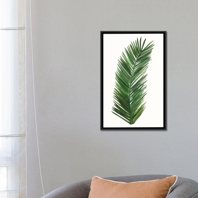 « tropical breeze leaves v », impression sur toile