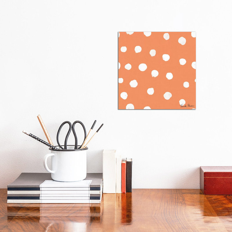 Whale Tale Pattern IID by Farida Zaman - Wrapped Canvas Print, 30.48 cm H x 30.48 cm W