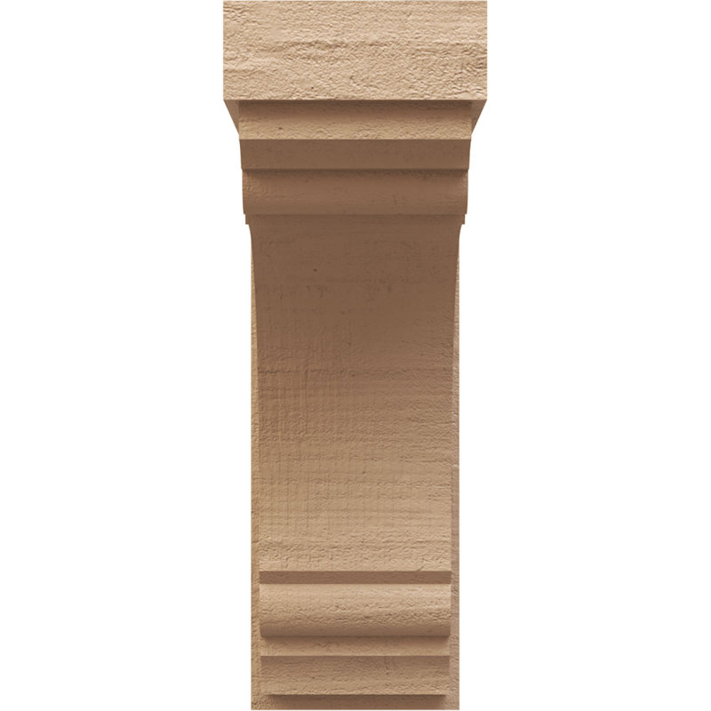 Bois de cèdre brut Warren, H 27 po x l 9 po x P 18 po