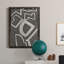 Abstract Maze III - Peinture sur toile encadrée-677655828-677656045