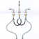 Bathroom faucet with 360 degree turn spout