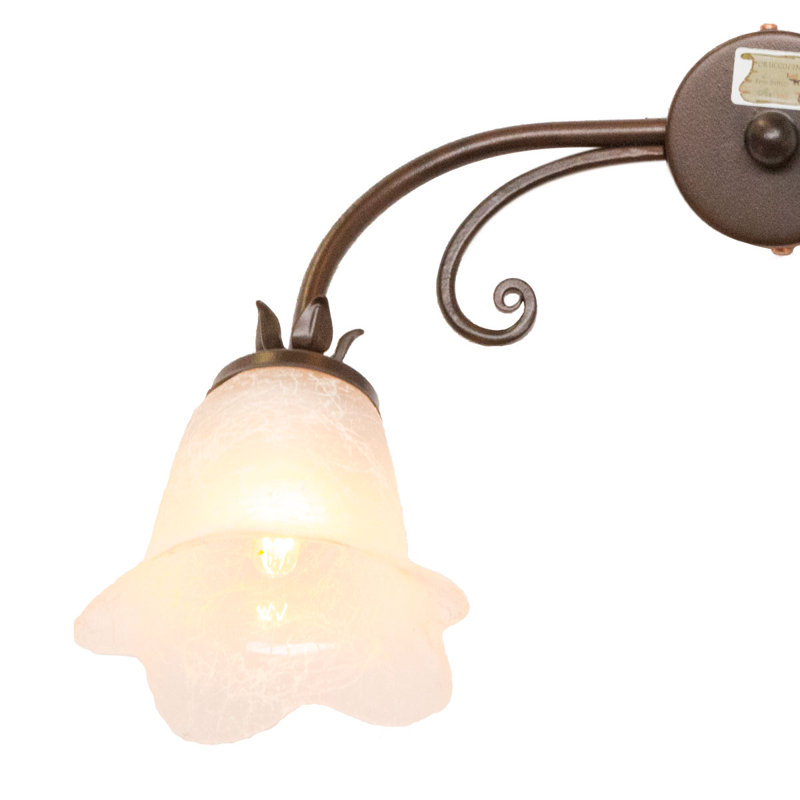 Spector Glass Semi Flush Mount