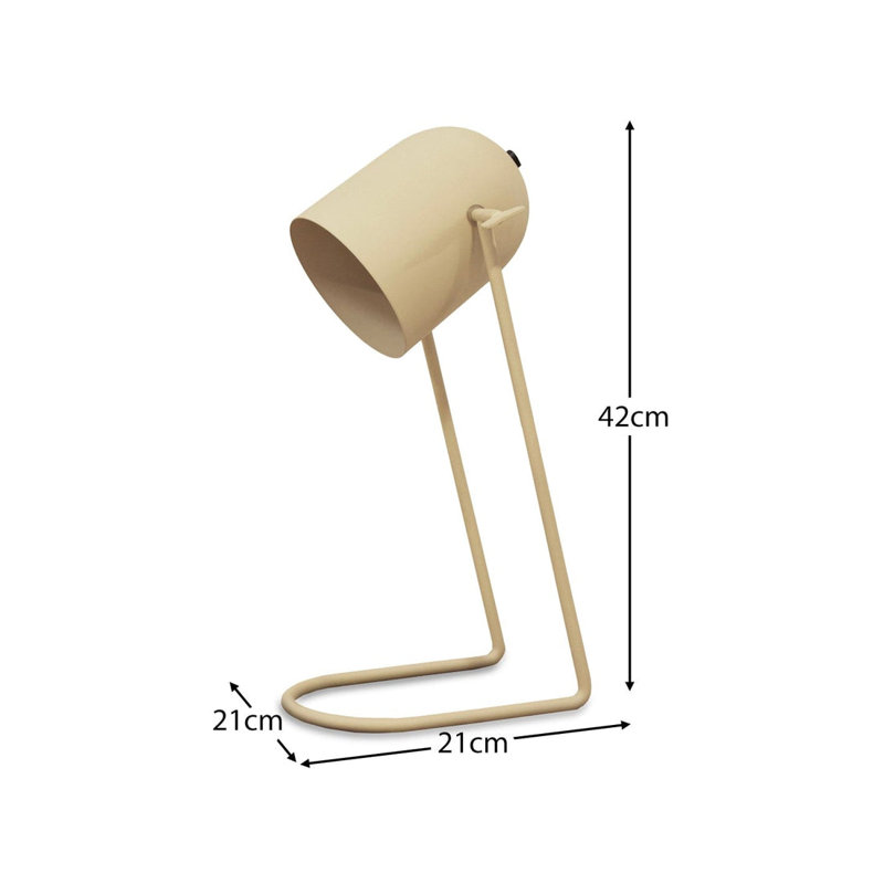 Deiniol Metal Desk Lamp