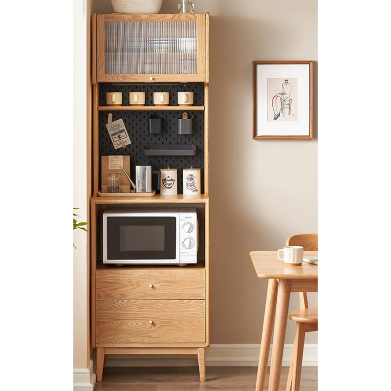 Armoire garde-manger moderne et multifonctionnelle à grande capacité