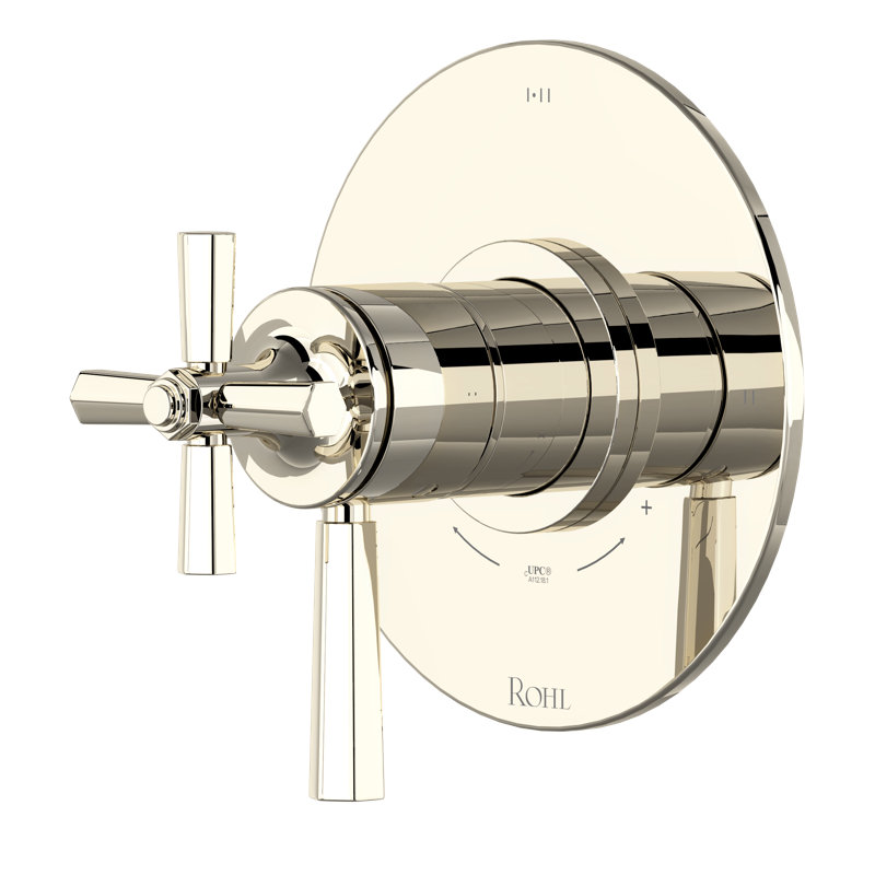 Garniture thermocompacte 1/2 "avec 3 fonctions Modelle, Nickel poli