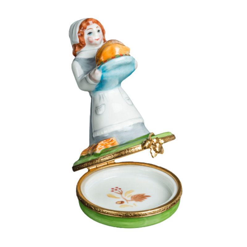 Thanksgiving Handmade Ceramic Decorative Box