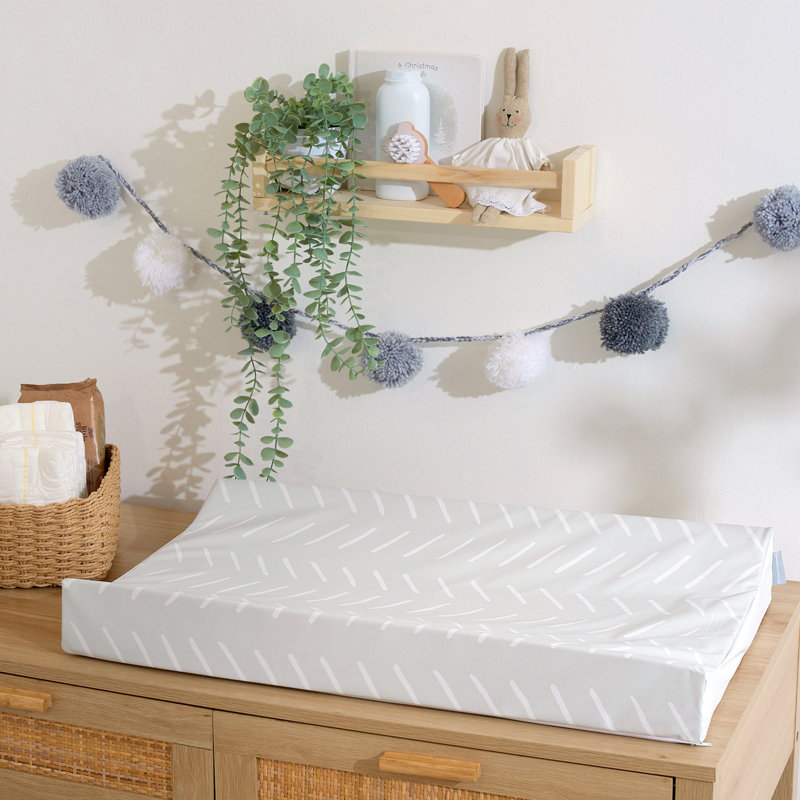 Anti-Roll Changing Mat - Castaway , Grey