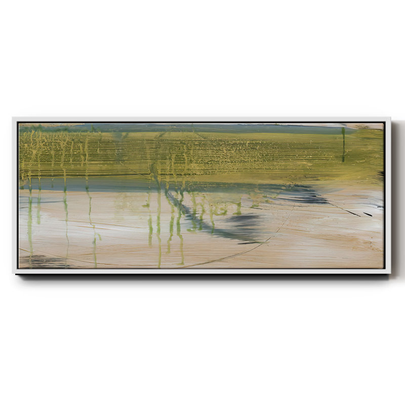 Aquatic Reflections I- Framed Canvas