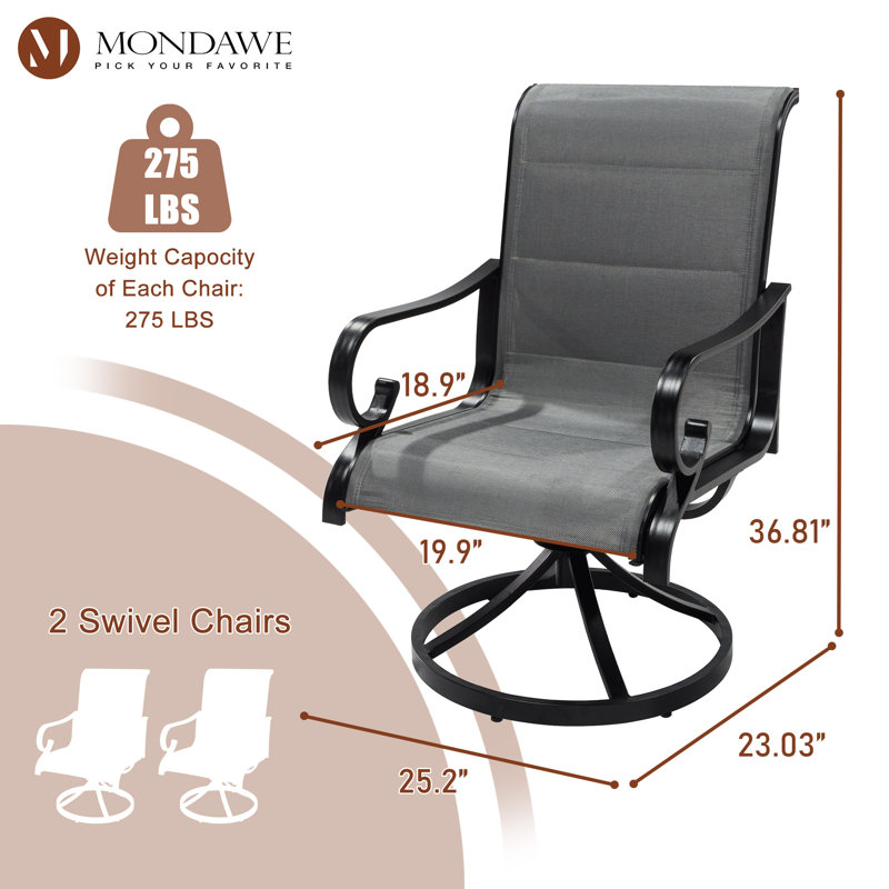 Fauteuil de patio Philome